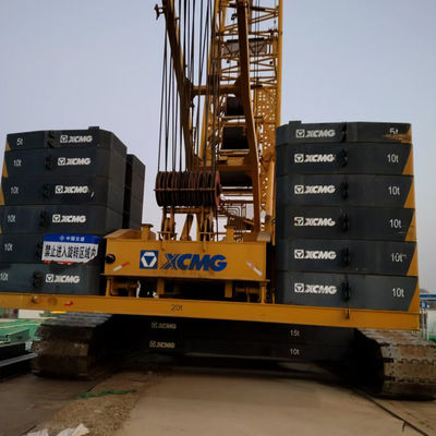 Χρησιμοποιούμενο 350T γερανό Xcmg Ασφαλής και εύκολη ανύψωση Δυνατότητα 1,5 km / h