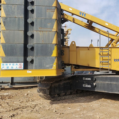 Jib 96m y 298kW de potencia del motor 350T grúa de rastreo para tareas pesadas