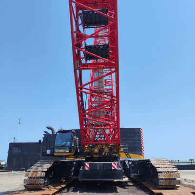 500T Gebrauchtkrane XGC500 zum Heben von Stahlstäben, Betonkomponenten und großen Baustoffen