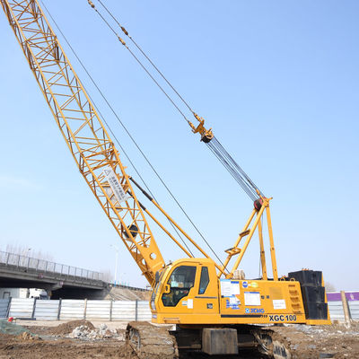100T Hydro Crawler Crane trong công nghiệp nặng