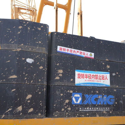 เครื่องกระบะไฮดรอลิก 180T ที่ใช้แล้ว XCMG ในการใช้งานท่าเรือ