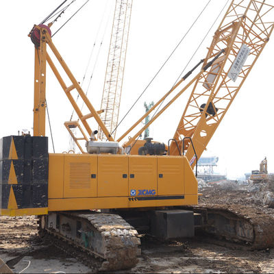 طول جب 9m - 31m 150T ساخت و ساز جرثقیل خزنده تجهیزات دست دوم