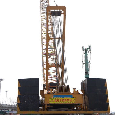 XCMG 85T Gebruikte Crawler Tower Crane voor het laden en lossen snel te bewegen