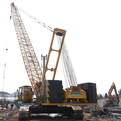 Used Crawler Crane with 30 Meters Maximum Lifting Height 350 KW Engine Power and 85 T Max Rated Lifting