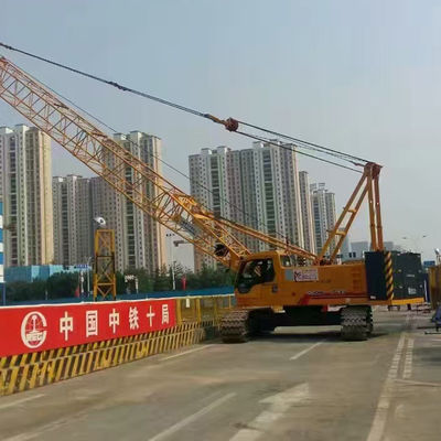 Used Crawler Crane 450 KW Engine with 7~19m Jib Length