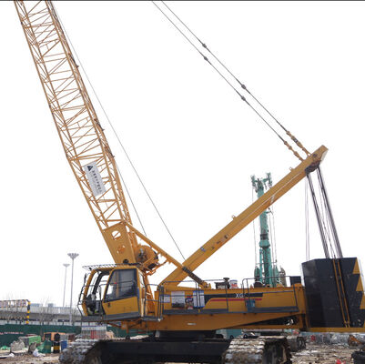 Used Crawler Crane with 0.059Mpa Ground Pressure and 800 Liters Fuel Tank Capacity Featuring Steel Tracks For Stability