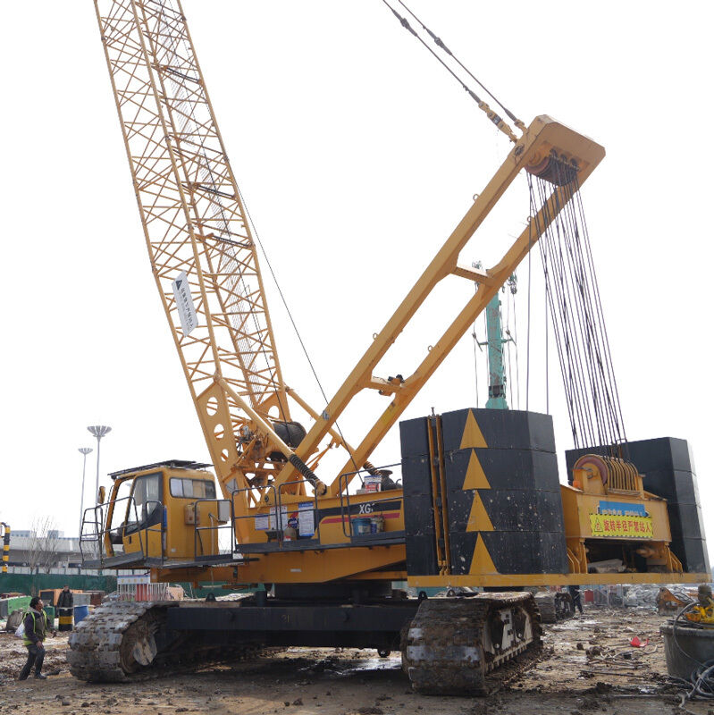 Pre-Owned Crawler Crane with 260 T Max Rated Lifting 50 Meters Maximum Working Radius and 350 KW Engine Power