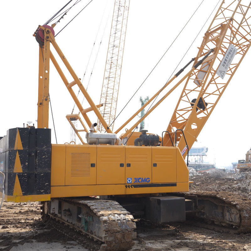 Used Crawler Crane with 24-96m Boom Length, 100 Ton Rated Loading Capacity, and 90% New Crawler Condition for Heavy Lifting