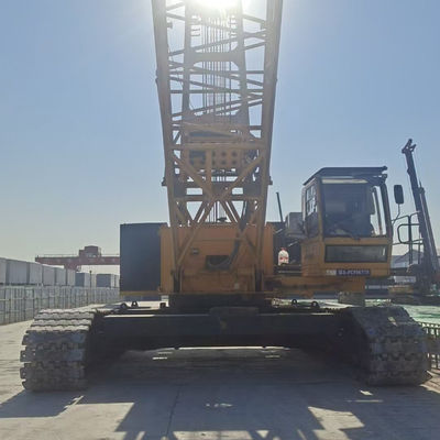 XCMG قابل اعتماد 150T دست دوم جرثقیل های خزنده تجهیزات بلند کردن