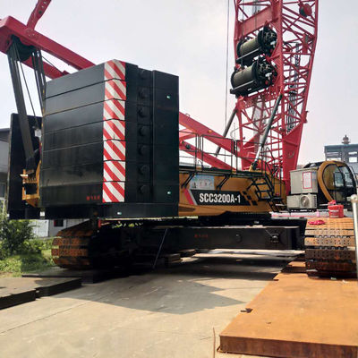Hydraulische tweedehands 320T bouwkraan / Reissnelheid 1,2 km/h Kraan Sany
