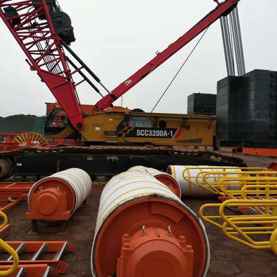 SCC3200A-1 Gebruikte kruiper kraan te koop 1820t·M 86m hoofdboom