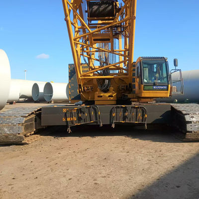Hoog hefvermogen XGC350T Tracked Crawler Crane QSL9 Motor 140m Maximum hefhoogte
