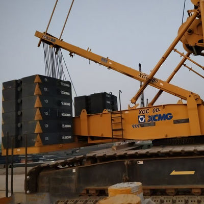 Kullanılmış 350T sürünen vinç, çeşitli inşaat ortamlarına uygundur XGC350t