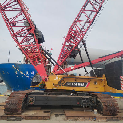 400T Crawler gemonteerde mobiele kraan voor het graven en transport van erts en steen