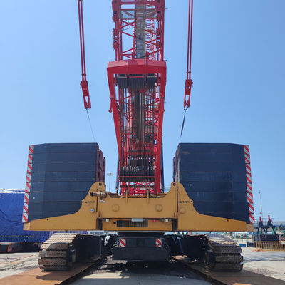 Gut gepflegter Gebrauchtmobile Crawler Crane 500T Krane mit Boom 84m