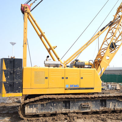 Gebruikte 150T 60m boom crawler kraan voor de bouw in woestijngebieden