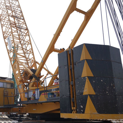 XGC300 300t Γυρνούμενο γερανό 132m Μέγιστο ύψος ανύψωσης