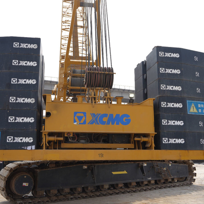 Kullanılmış XGC 300t sürünen vinç 300 ton kaldırma kapasitesi